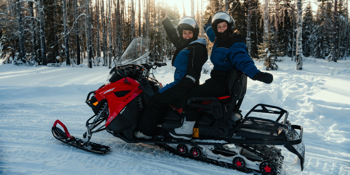 Une virée en motoneige 