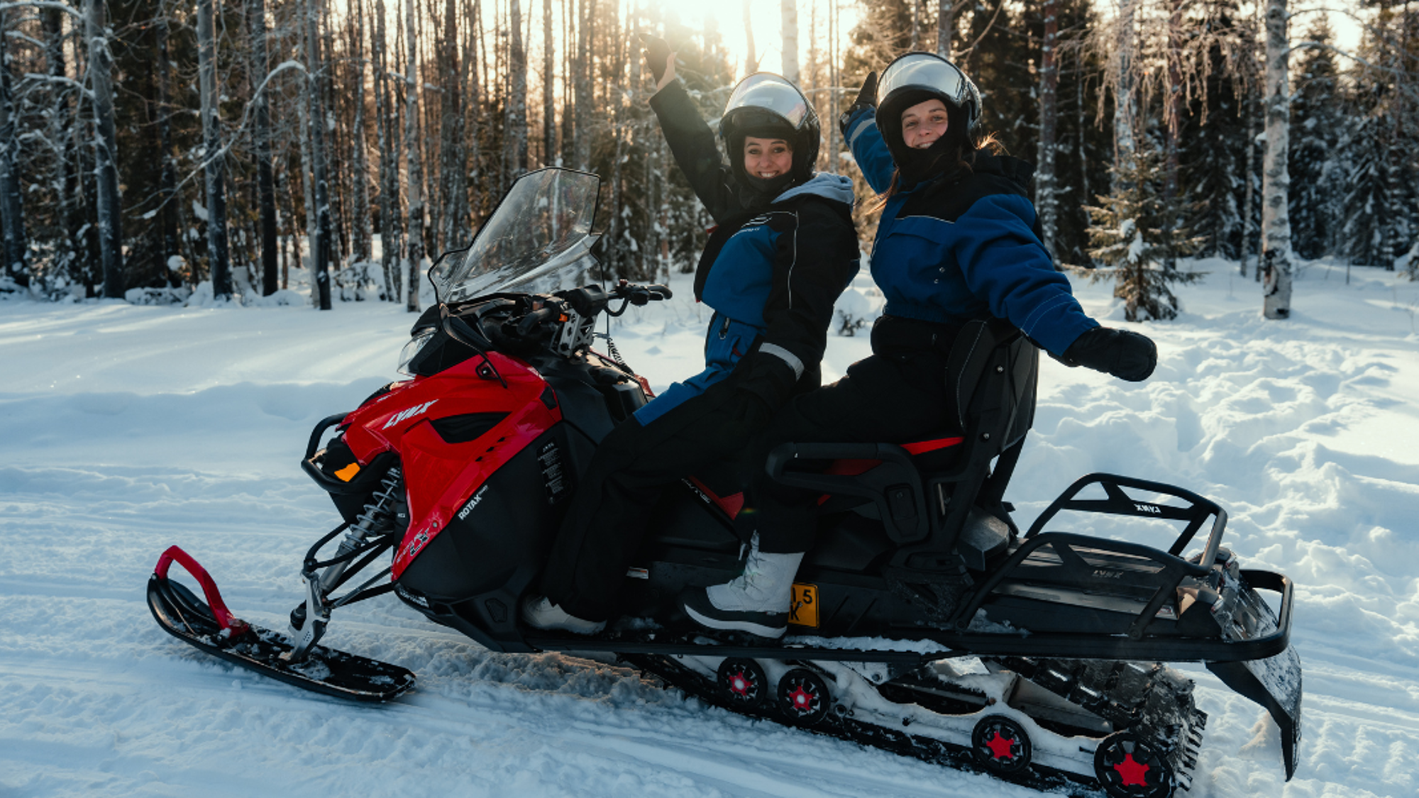 Une virée en motoneige