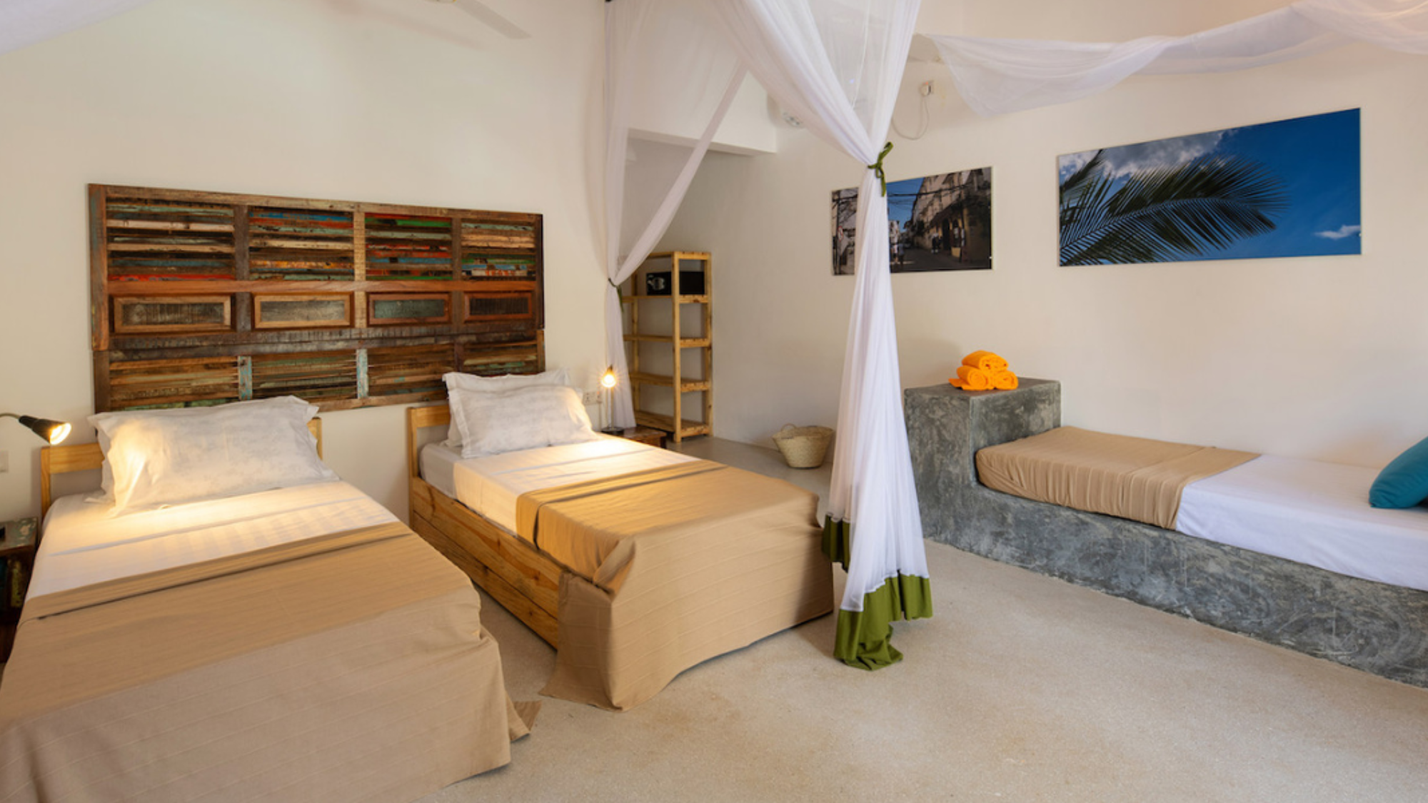 Des chambres spacieuses et confortables