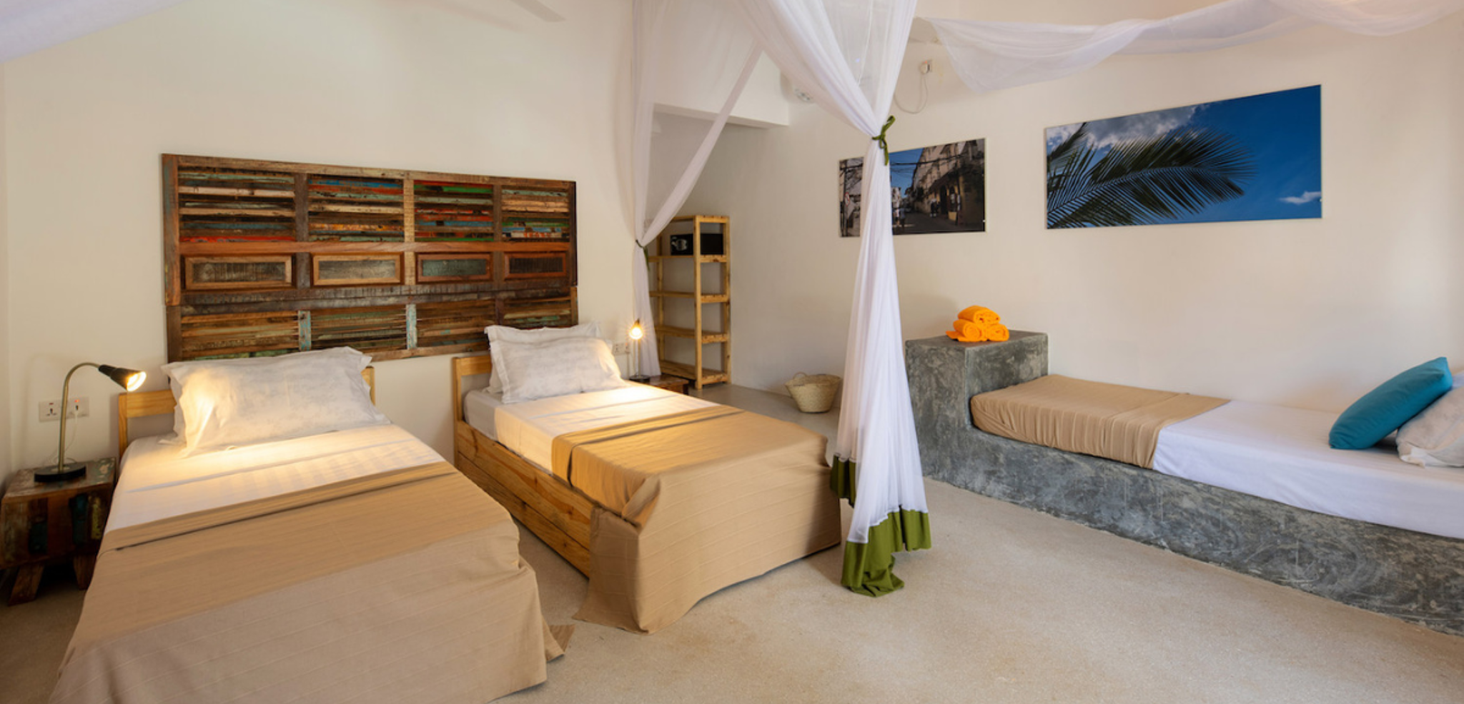 Des chambres spacieuses et confortables