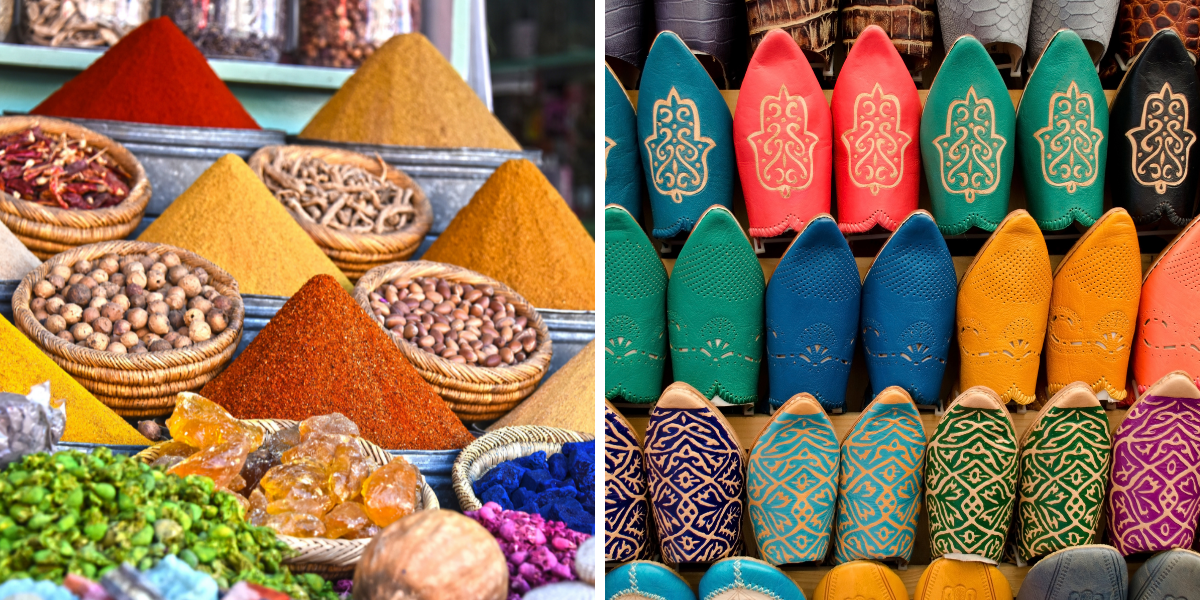 Où se mêlent odeurs et couleurs ! 