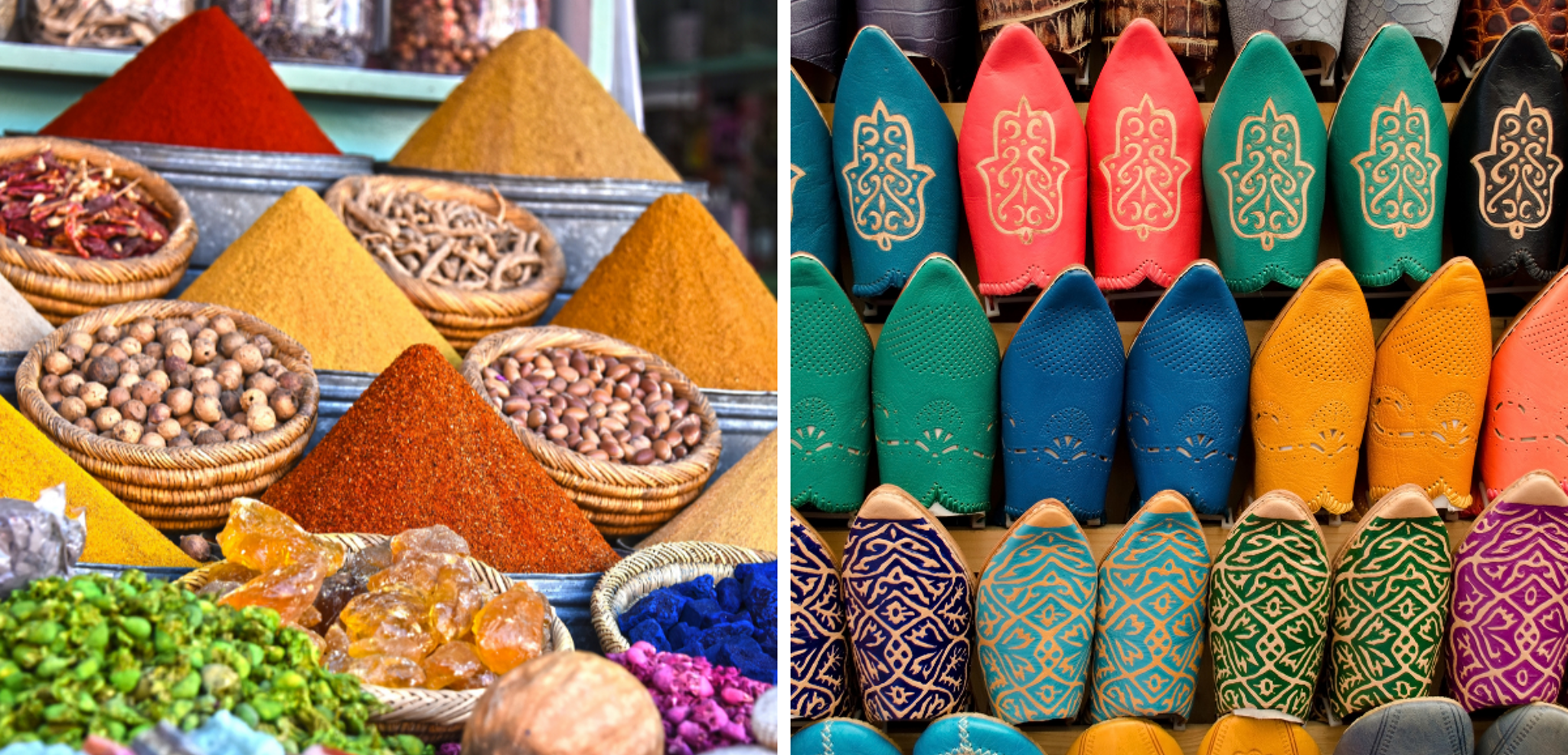 Où se mêlent odeurs et couleurs !