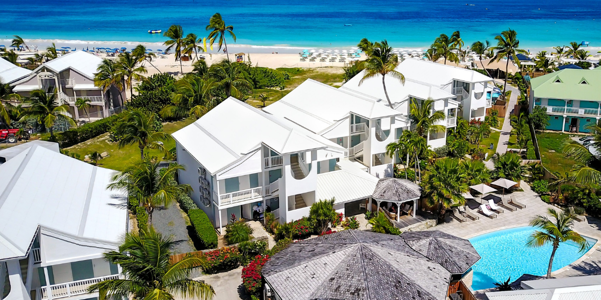 Votre hôtel La Playa Orient Bay**** au style créole