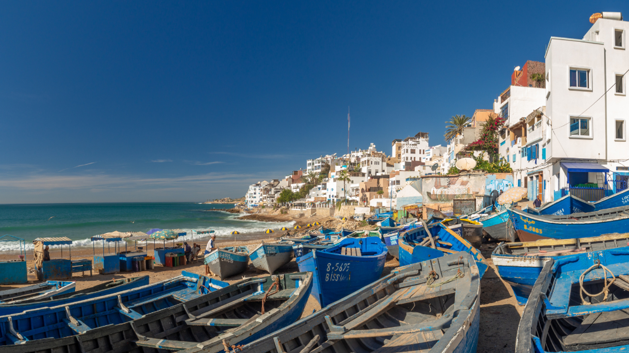 Bienvenue au Maroc, dans la Baie de Taghazout