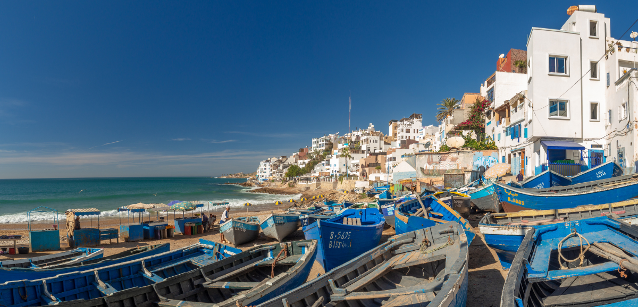 Bienvenue au Maroc, dans la Baie de Taghazout