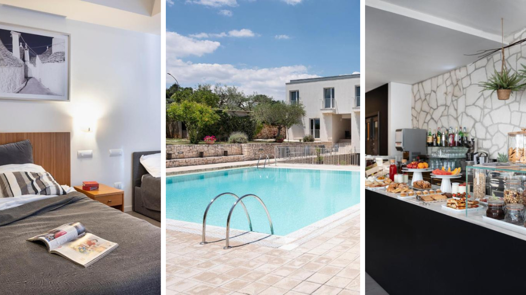 Votre hôtel à Alberobello : hôtel COLLE DEL SOLE 4* (ou similaire) - jours 1 à 4