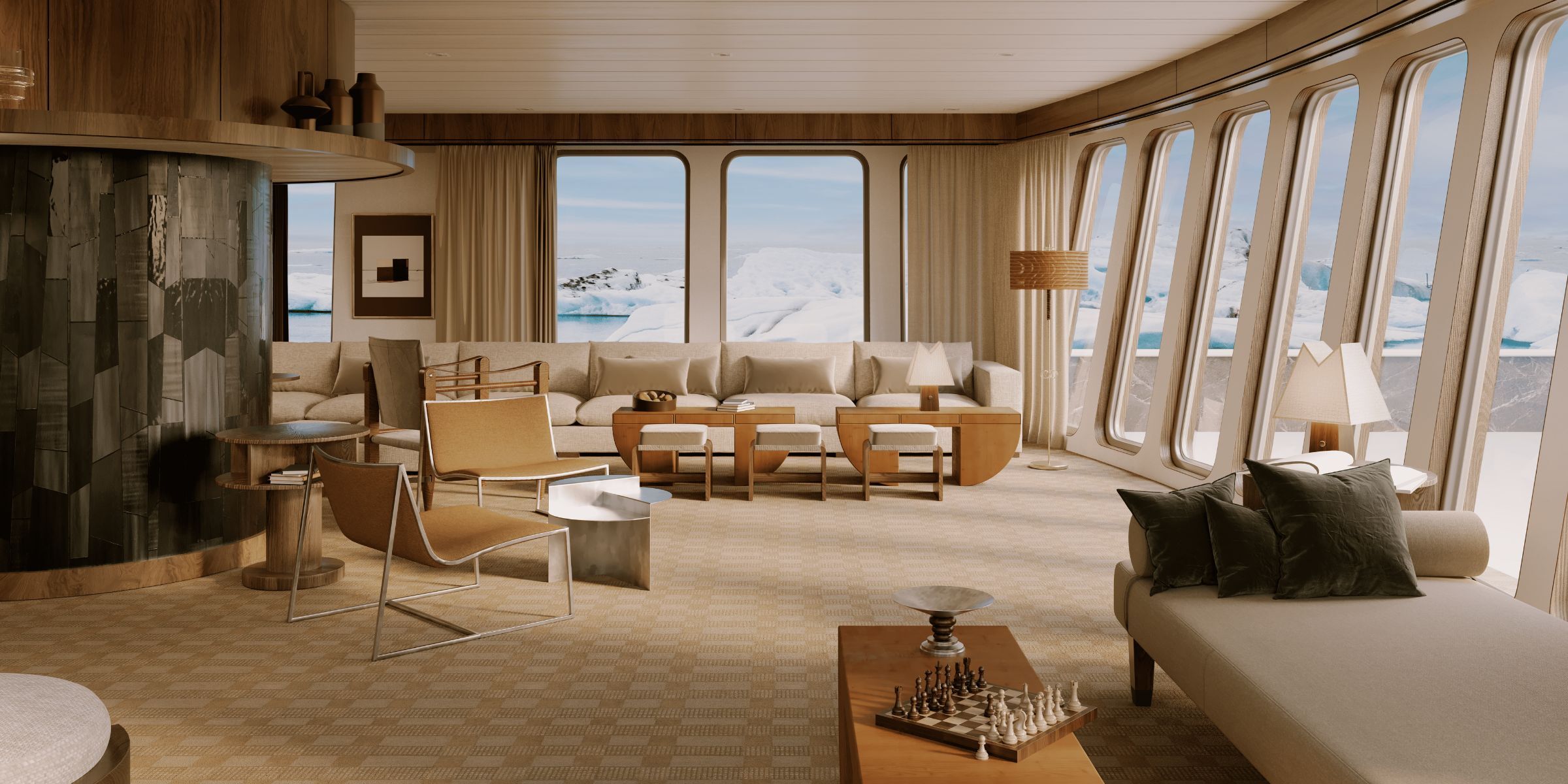 Votre navire, Svalbard, Norvège (Illustration de synthèse non contractuelle, présentée à titre indicatif) 