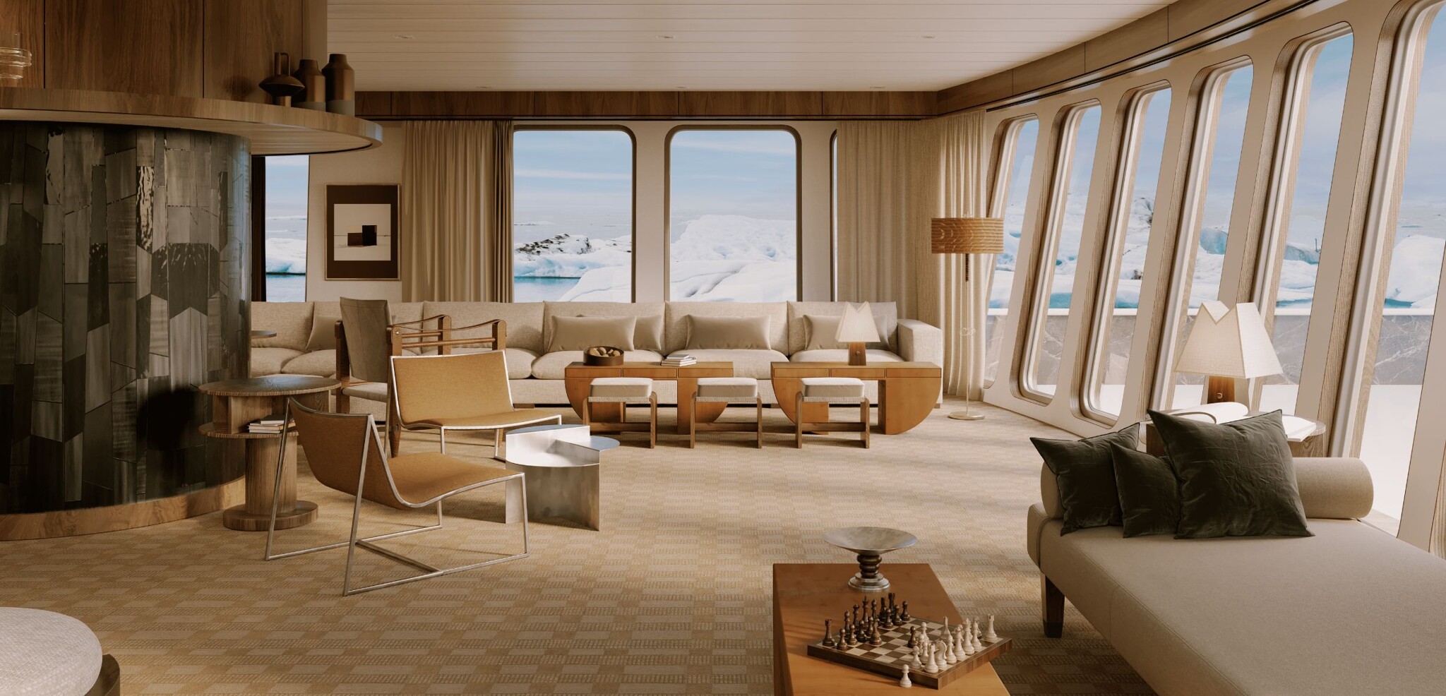 Votre navire, Svalbard, Norvège (Illustration de synthèse non contractuelle, présentée à titre indicatif)