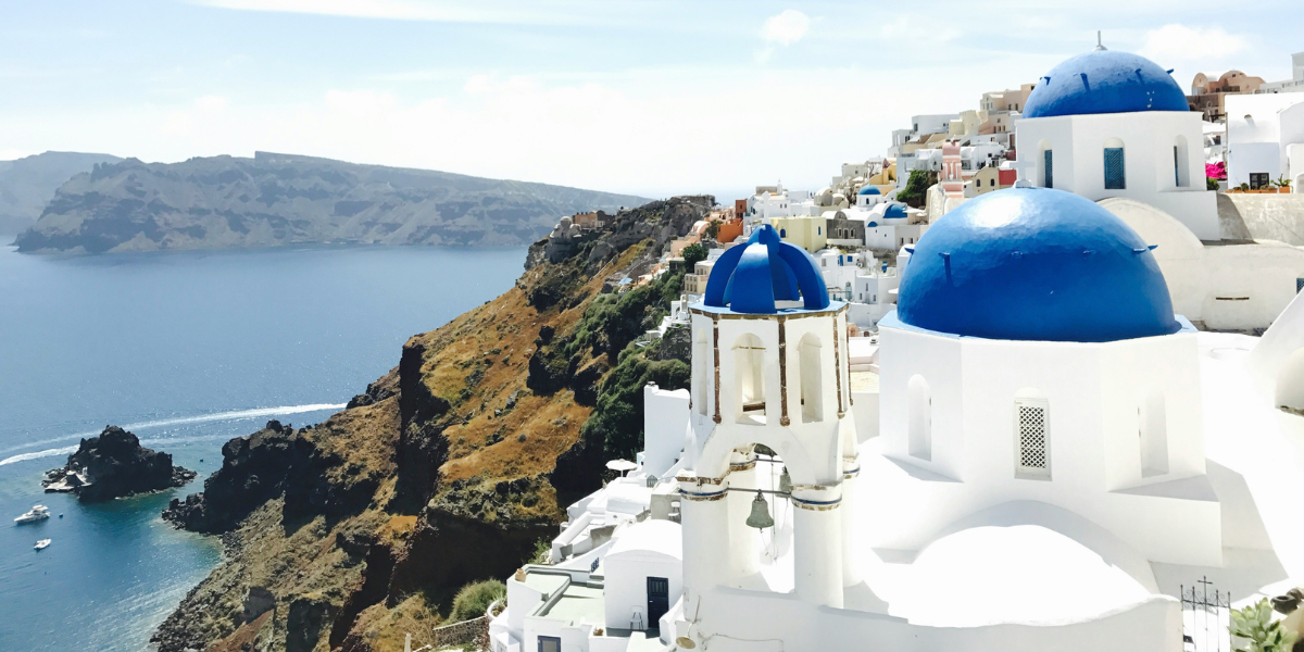 Bienvenue à Santorin ! 
