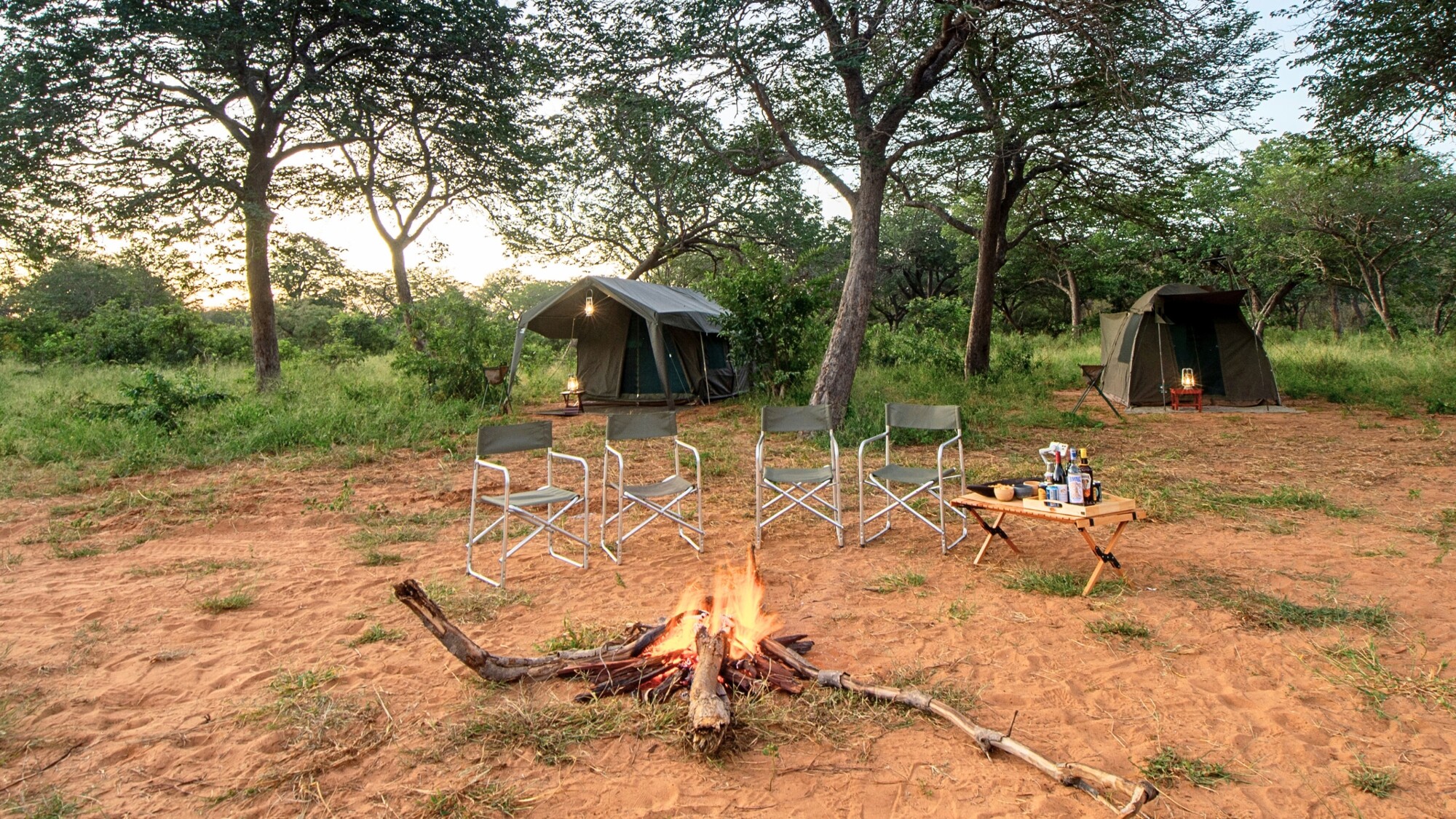 Votre campement mobile, Botswana