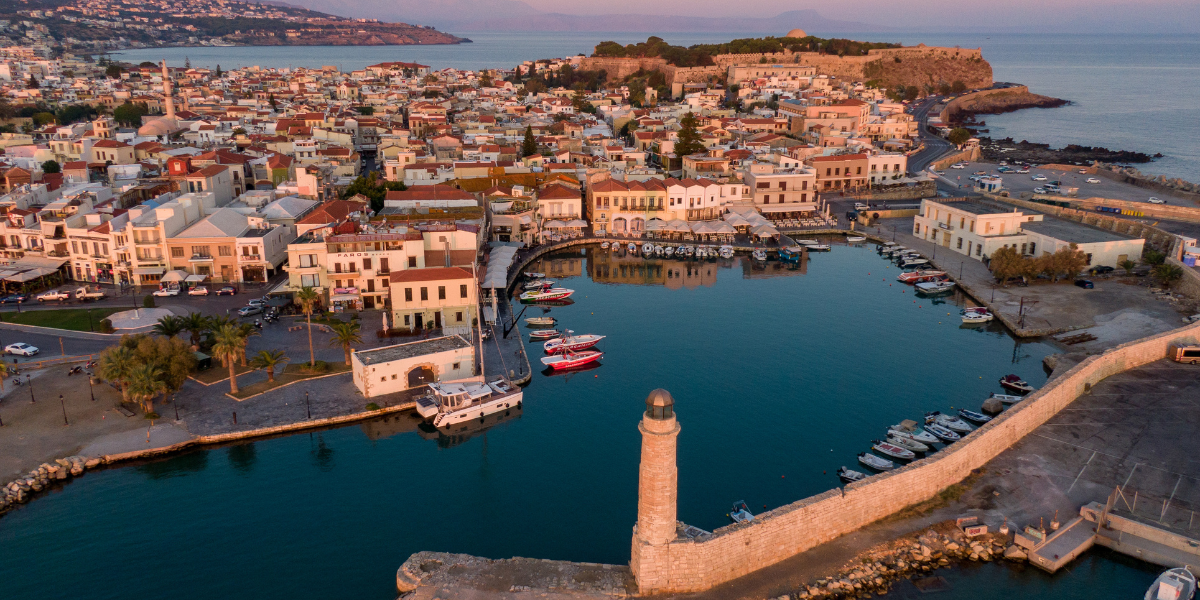 La ville de Rethymnon où vous posez vos valises pour la semaine