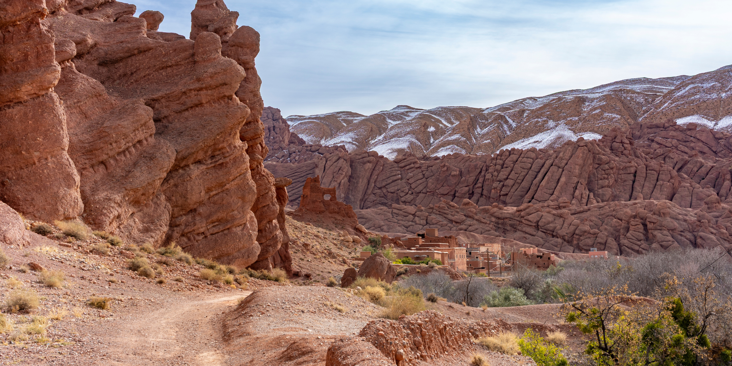 Randonnée dans la vallée du Dadès ©Shutterstock