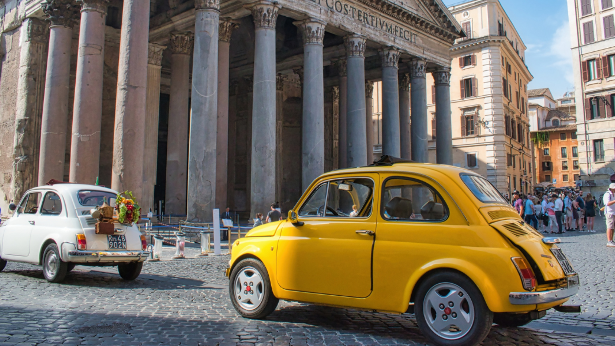 Une virée en Fiat 500 à travers la ville - jour 2