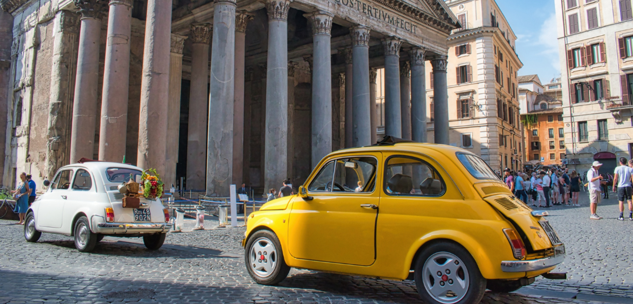 Une virée en Fiat 500 à travers la ville - jour 2 (uniquement pour les départs à partir de novembre 2025)