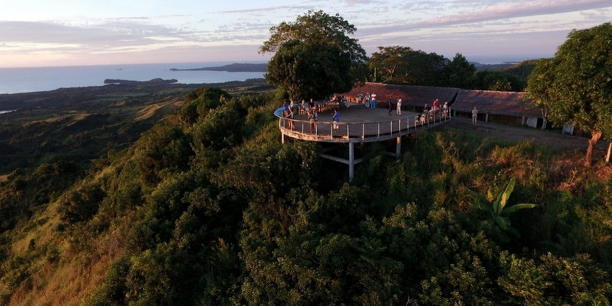 En haut du Mont Passot...