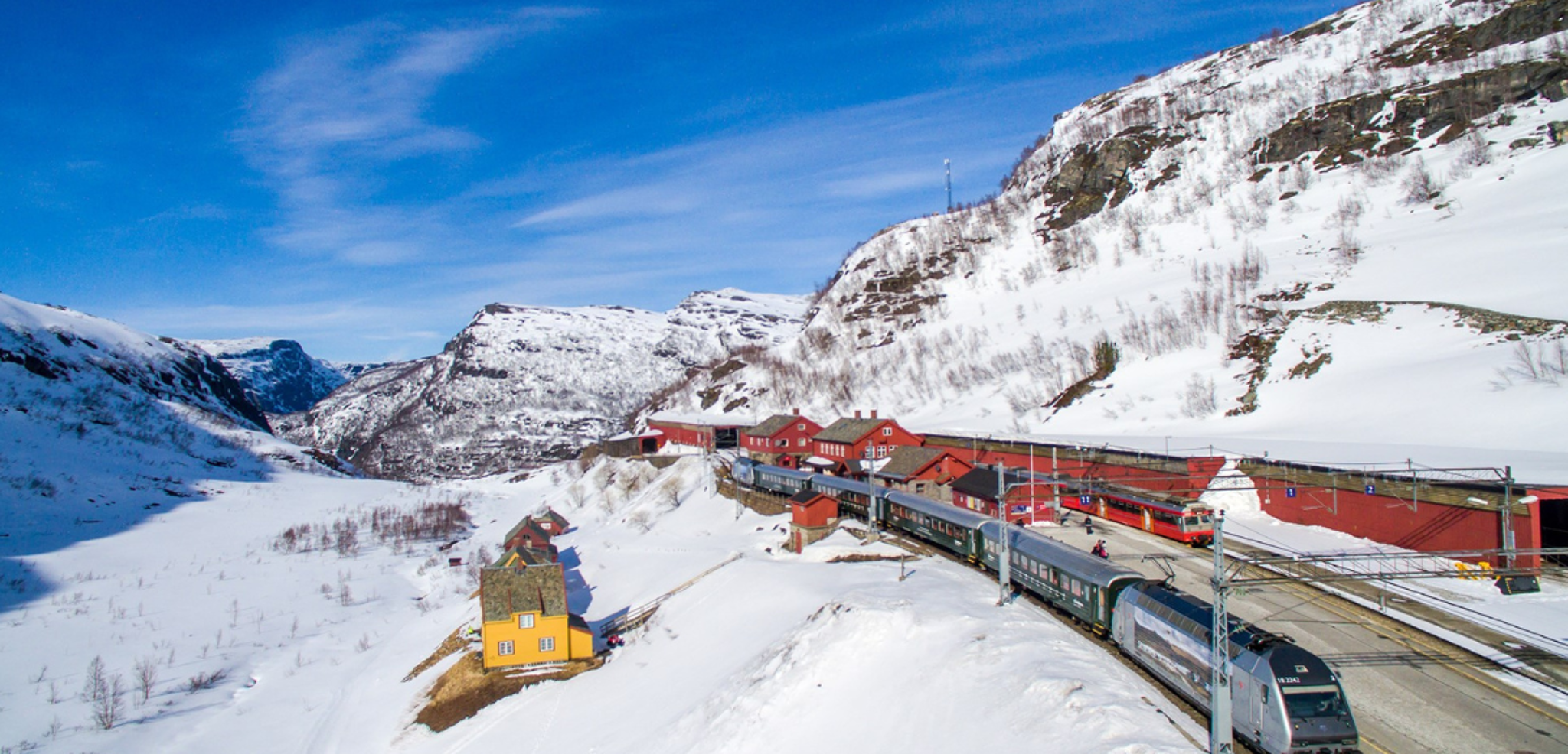 A bord de la célèbre ligne ferroviaire de Flåm - jour 3 (en hiver)