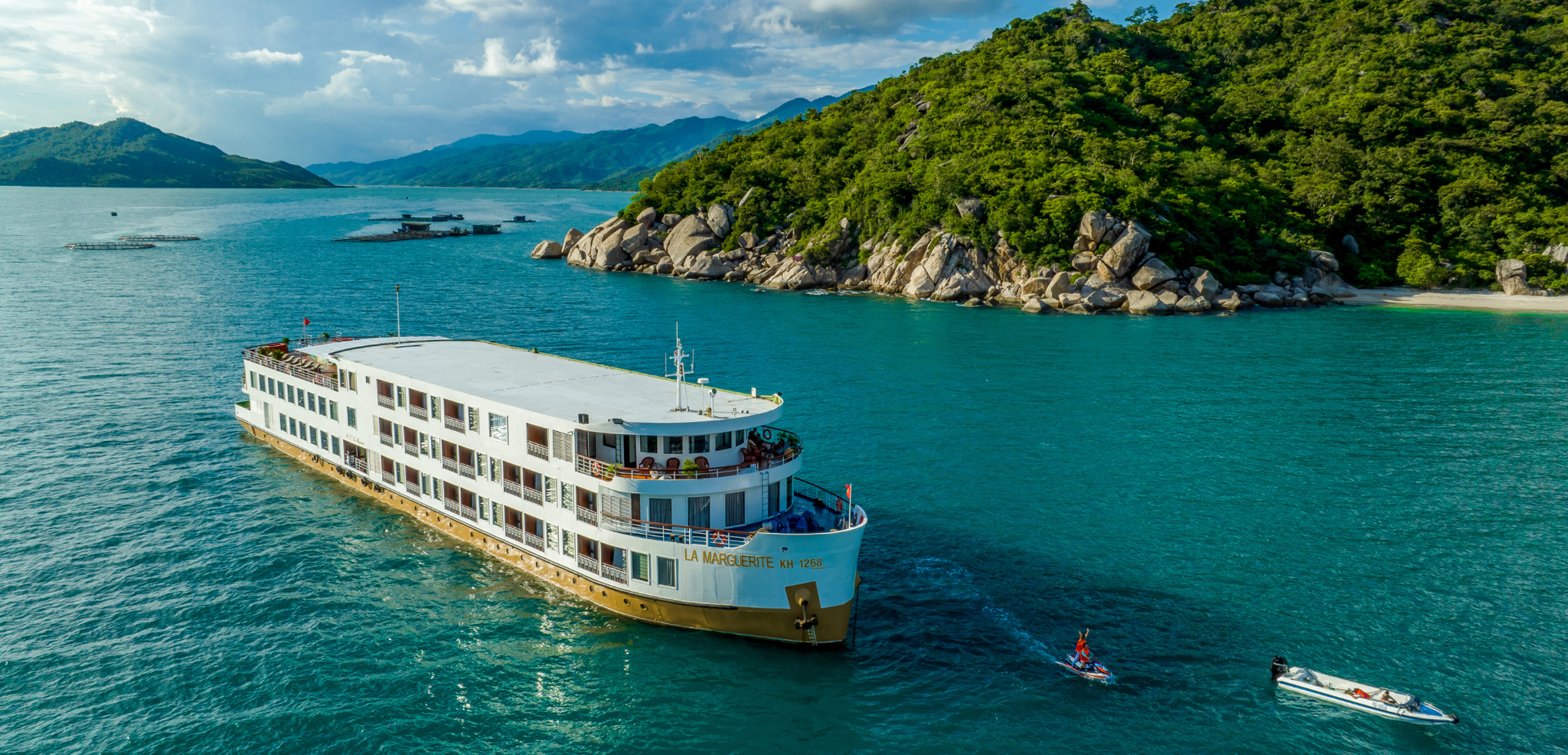 Navire "La Marguerite", croisière sur le Mékong