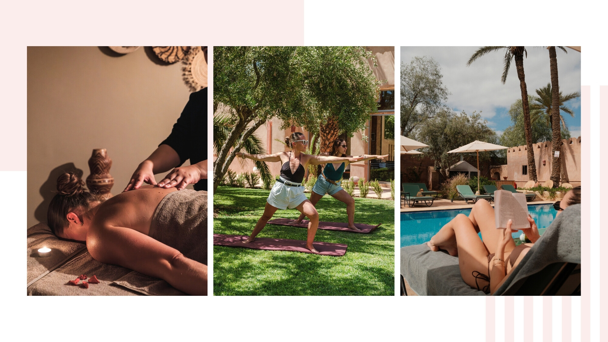 Des activités bien-être qui rythment vos journées