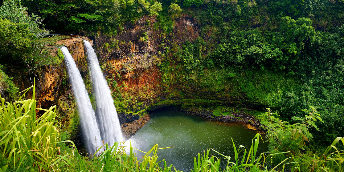 Découvrez les chutes de Wailua 