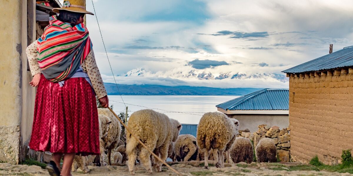 Isla del Sol, Lac Titicaca, Bolivie