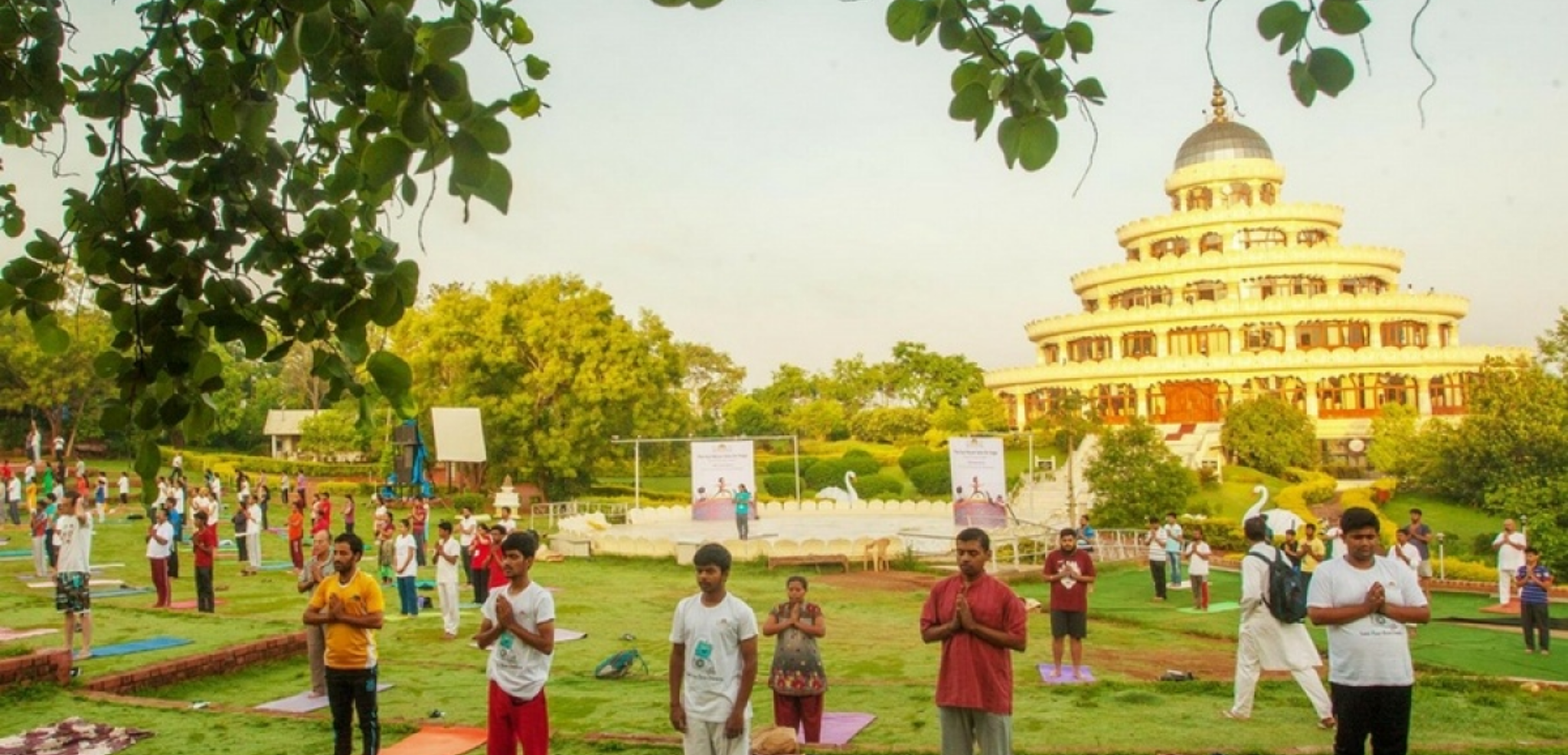 Lors d'un stage de 4 jours "l'Art du Bonheur"