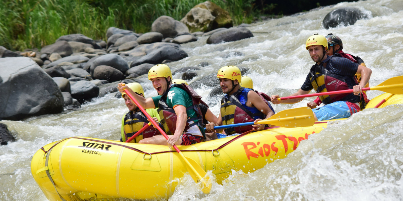 En rafting !