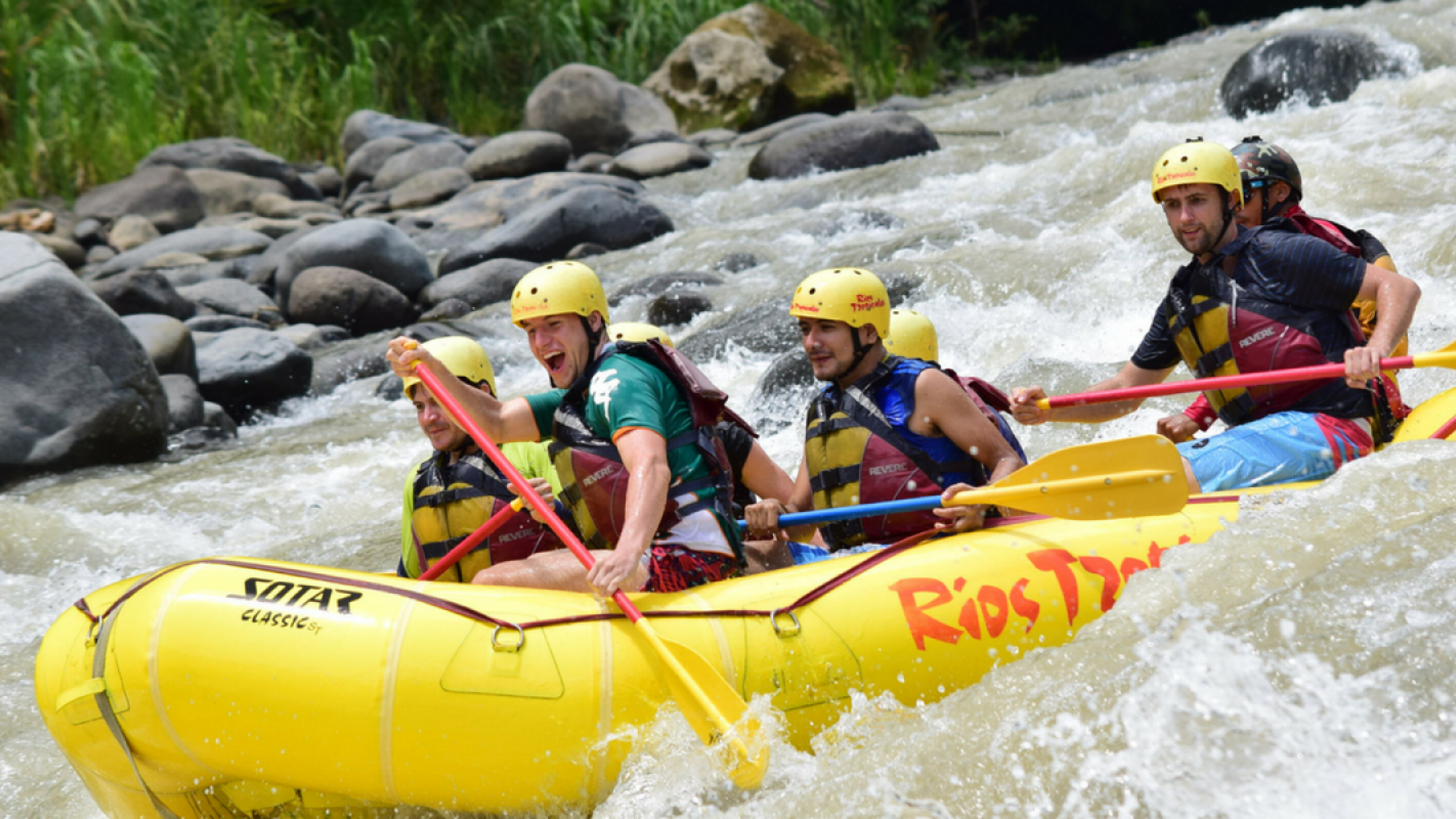 En rafting !
