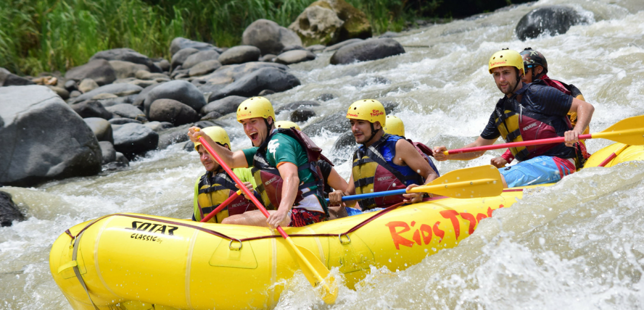En rafting !