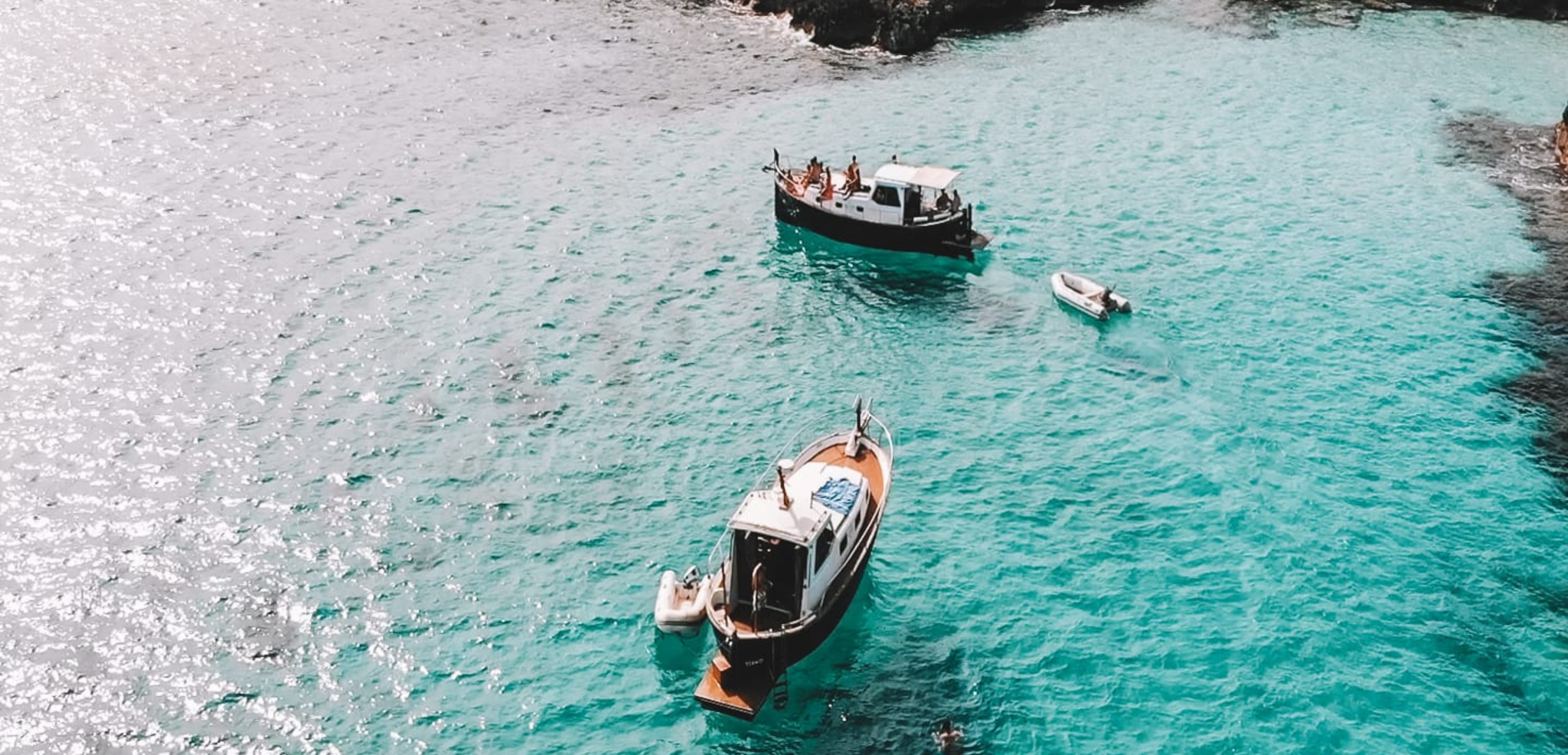 Une sortie en bateau traditionnel à travers les calas du sud de Minorque - jour 2