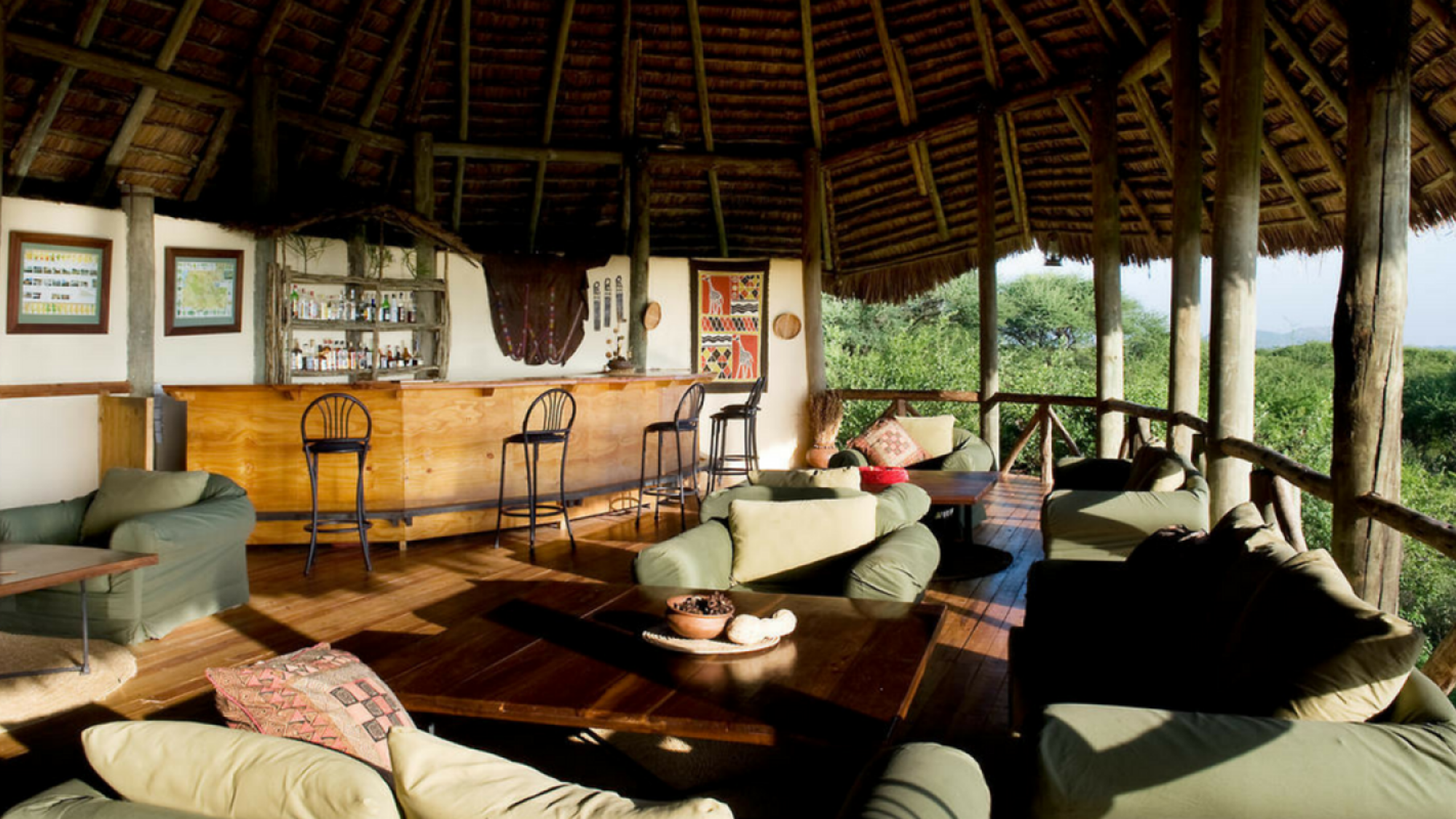 Des beaux lodges confortables (photo non contractuelle)