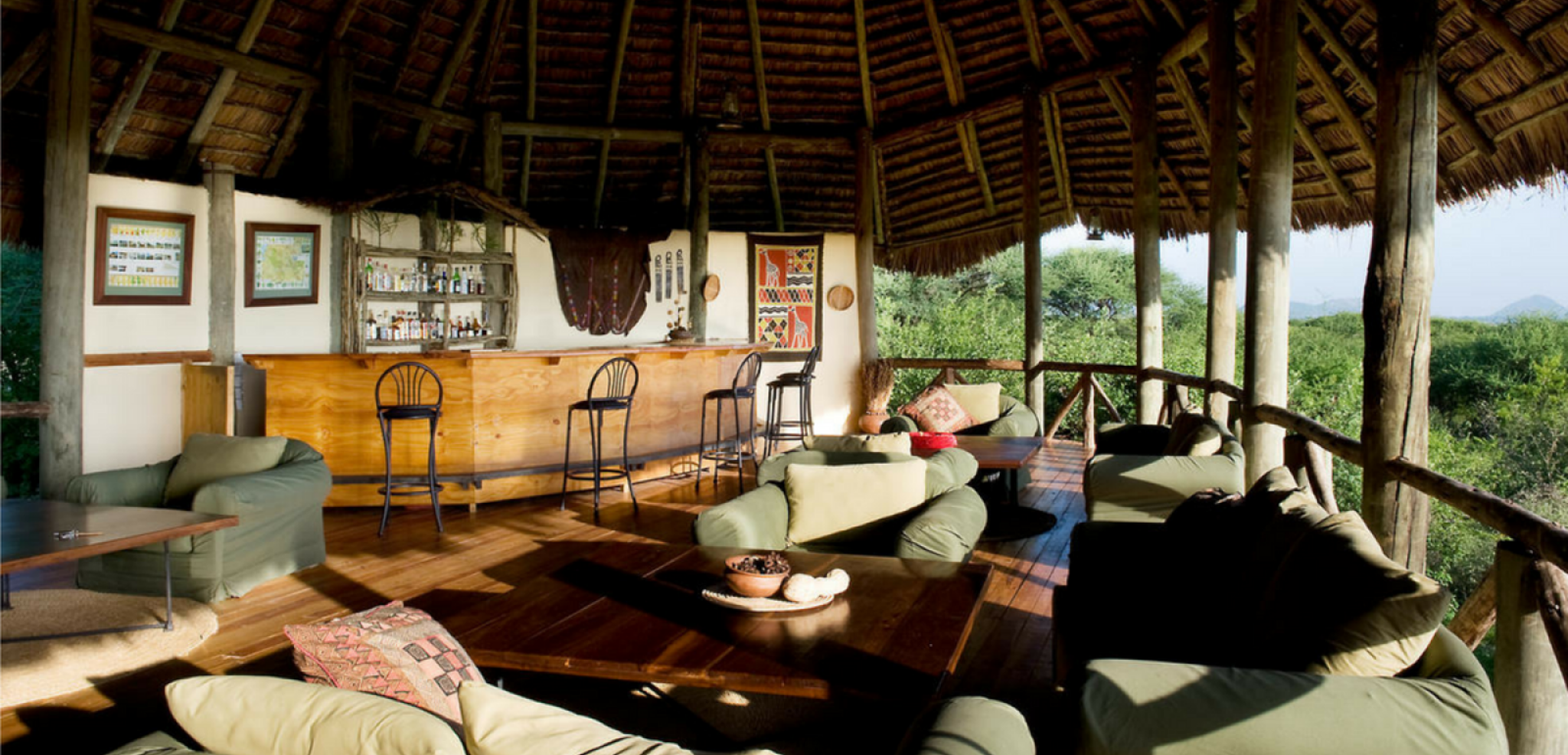 Des beaux lodges confortables (photo non contractuelle)