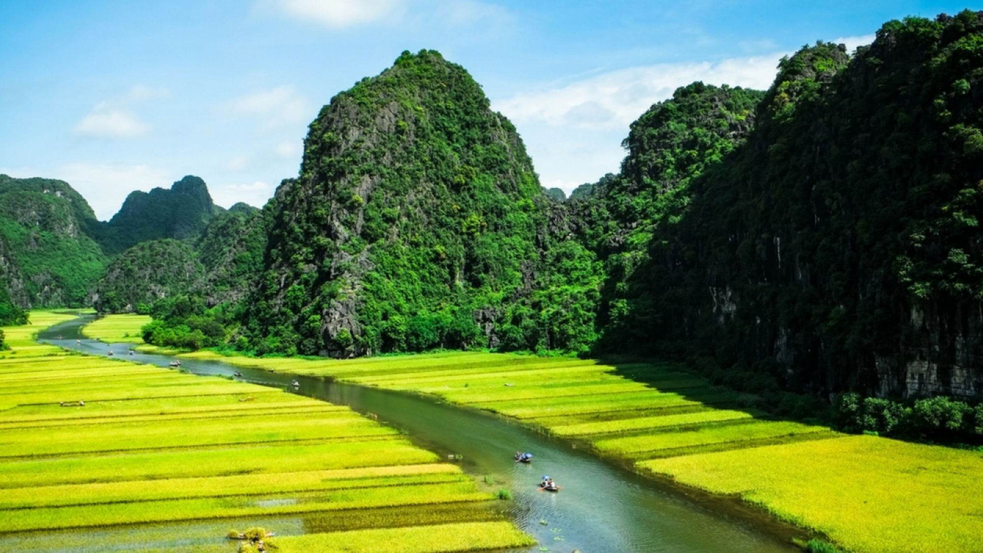 Soufflez et profitez au coeur de la vallée de Ninh Binh