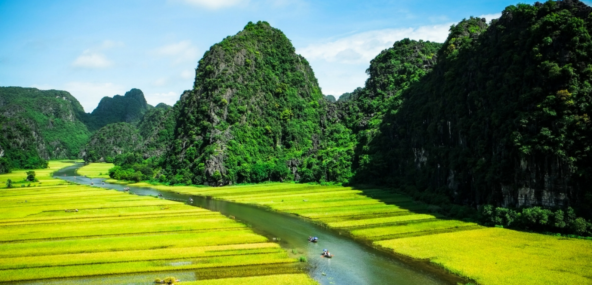 Soufflez et profitez au coeur de la vallée de Ninh Binh