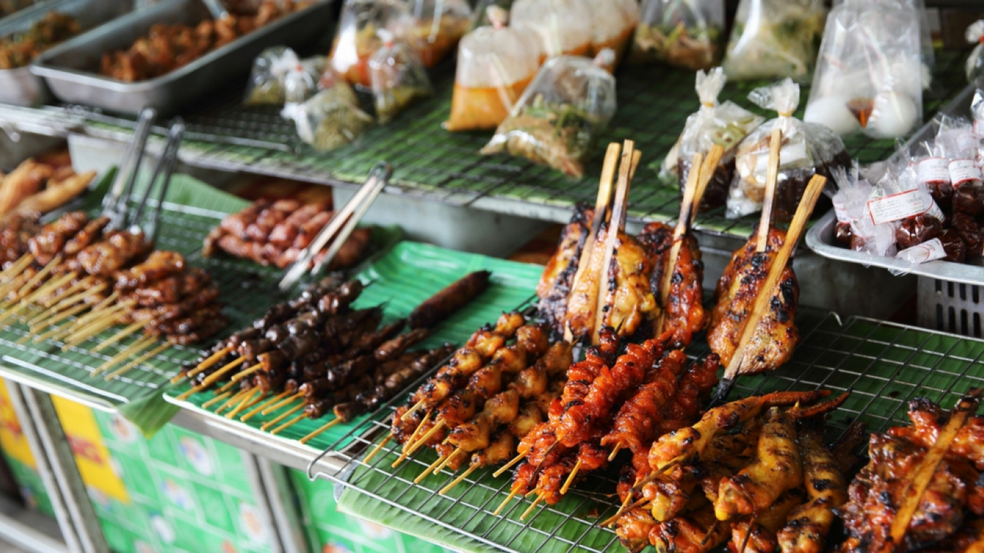 Les stands de "street food" de Hanoi
