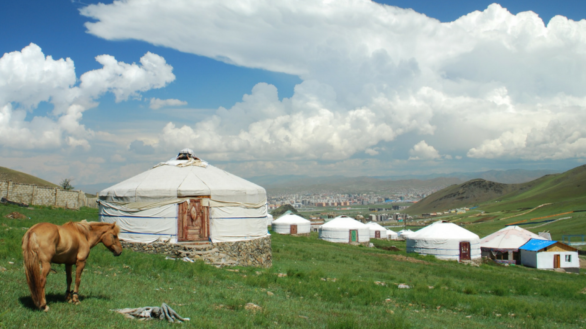 Les habitations typiques mongoles