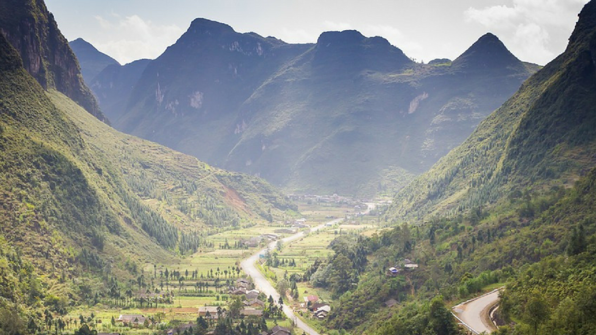 Des vallées verdoyantes
