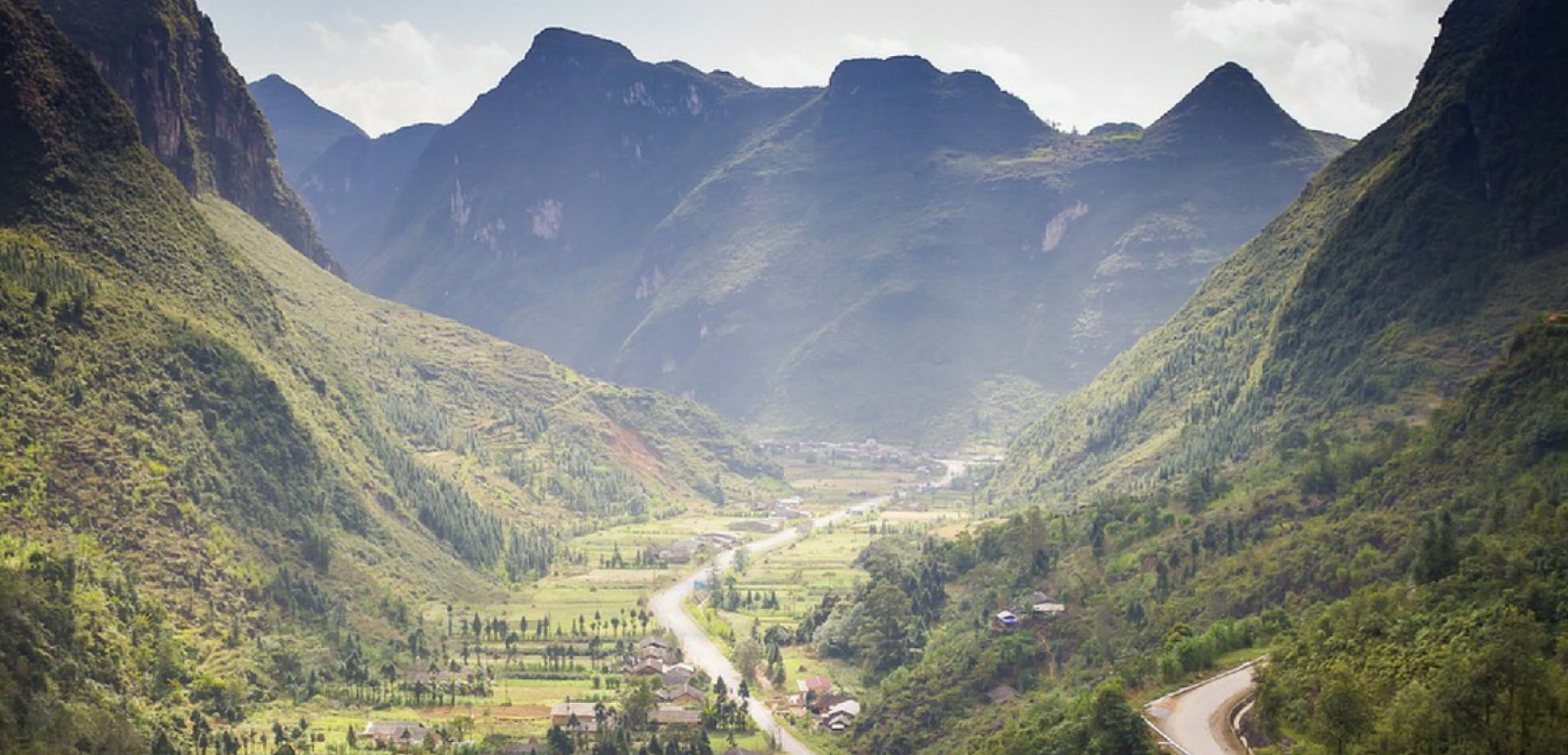 Des vallées verdoyantes
