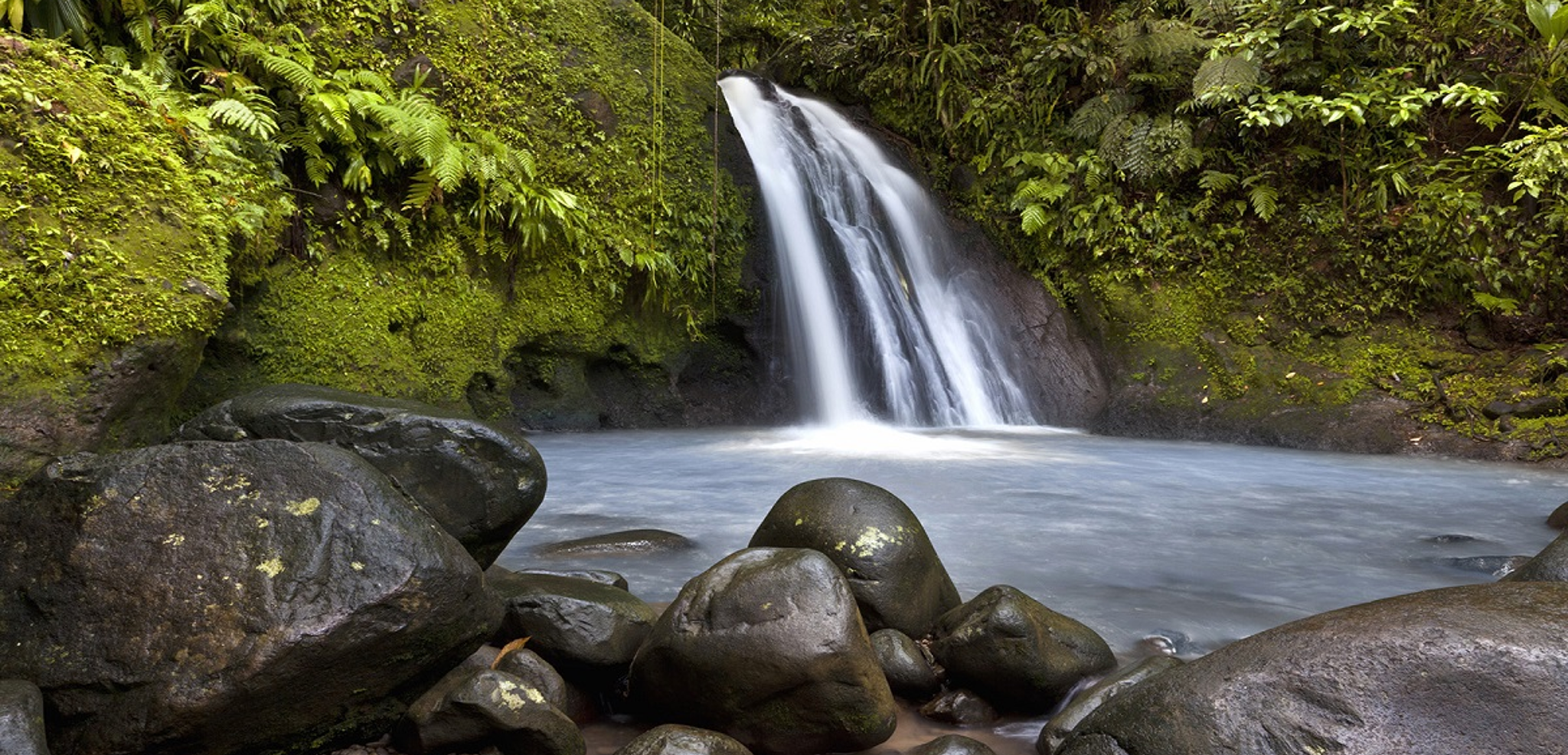 Des cascades rafraîchissantes