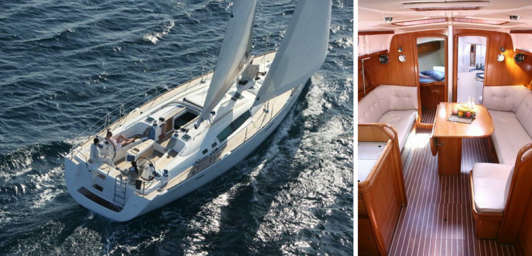 Des petits bateaux de 3 à 5 cabines (exemple)