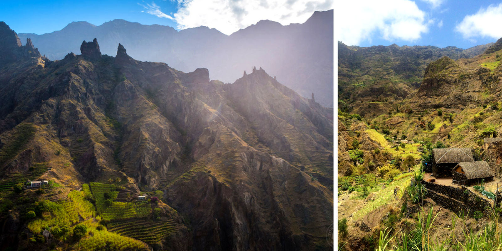 Dans des paysages grandioses !