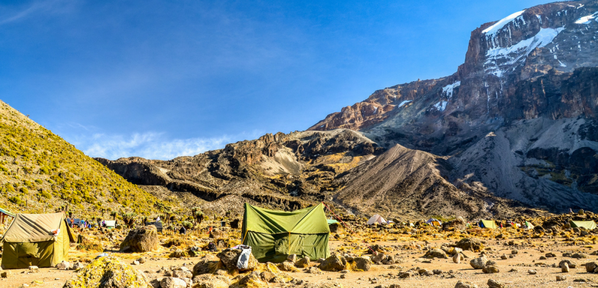 Installation du campement