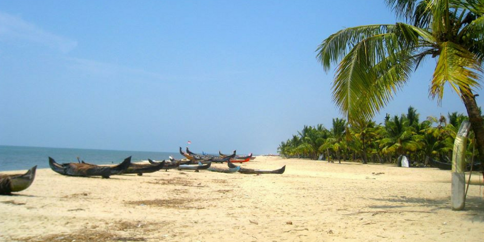 Les plages au sud
