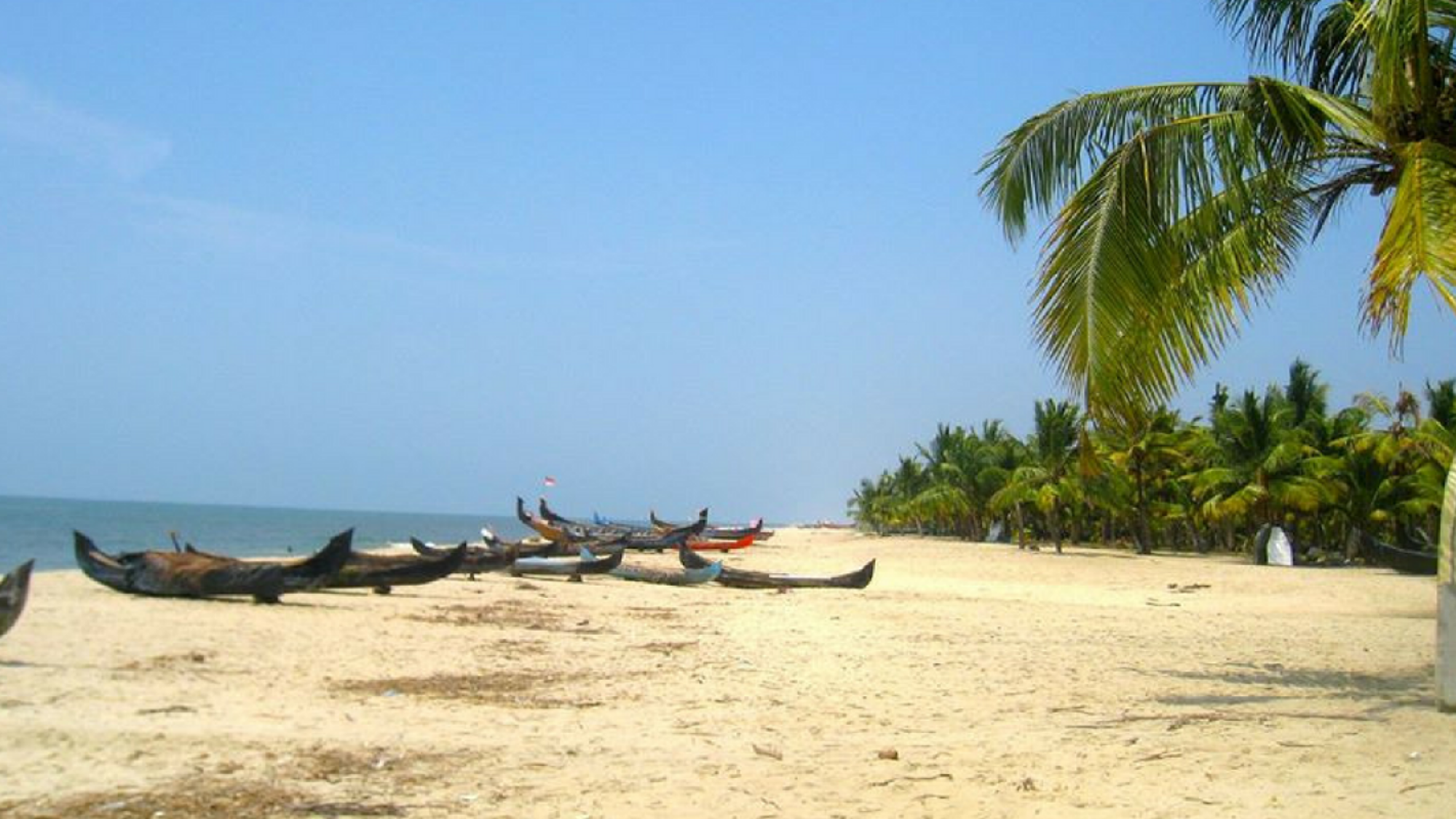 Les plages au sud