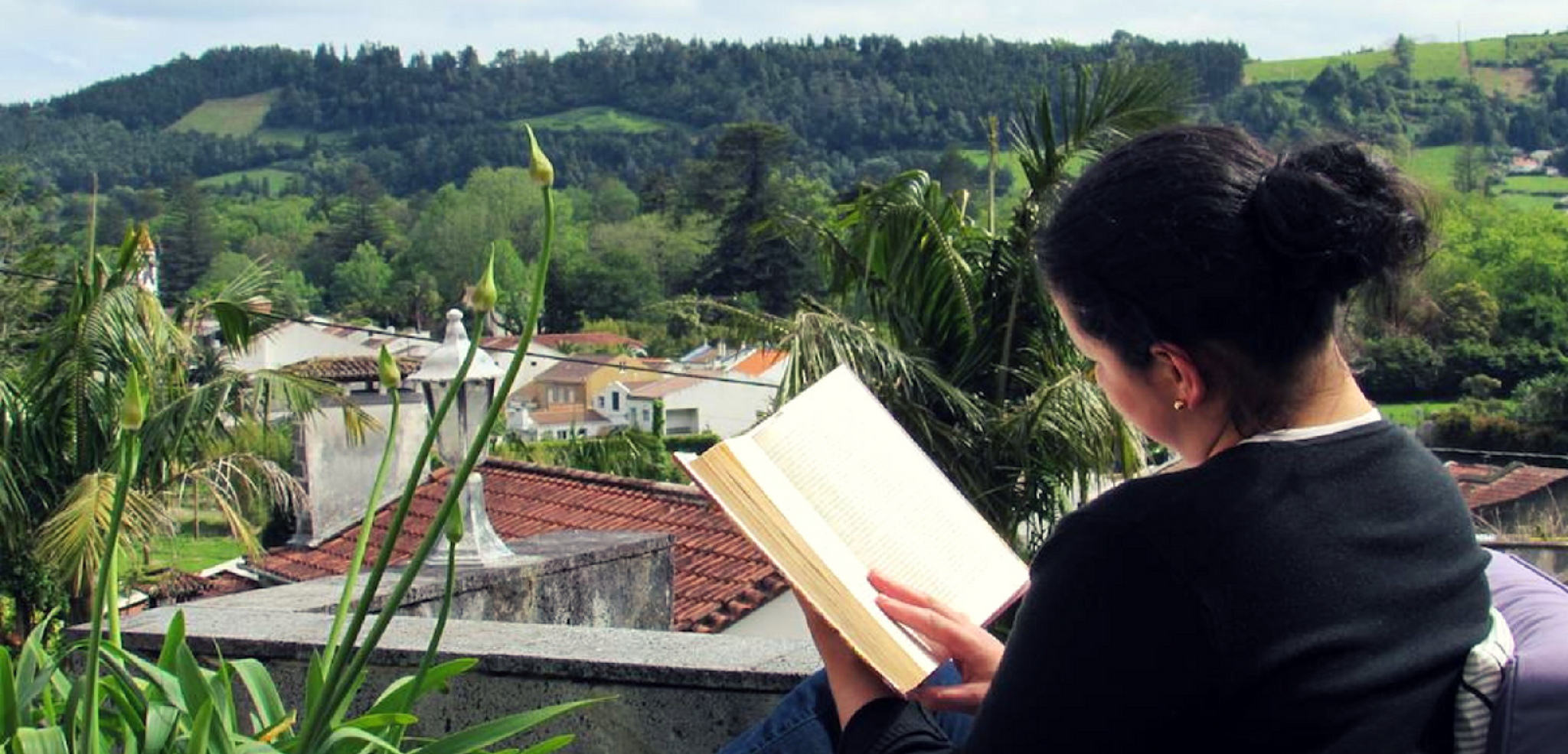 Une belle vue sur la vallée de Furnas