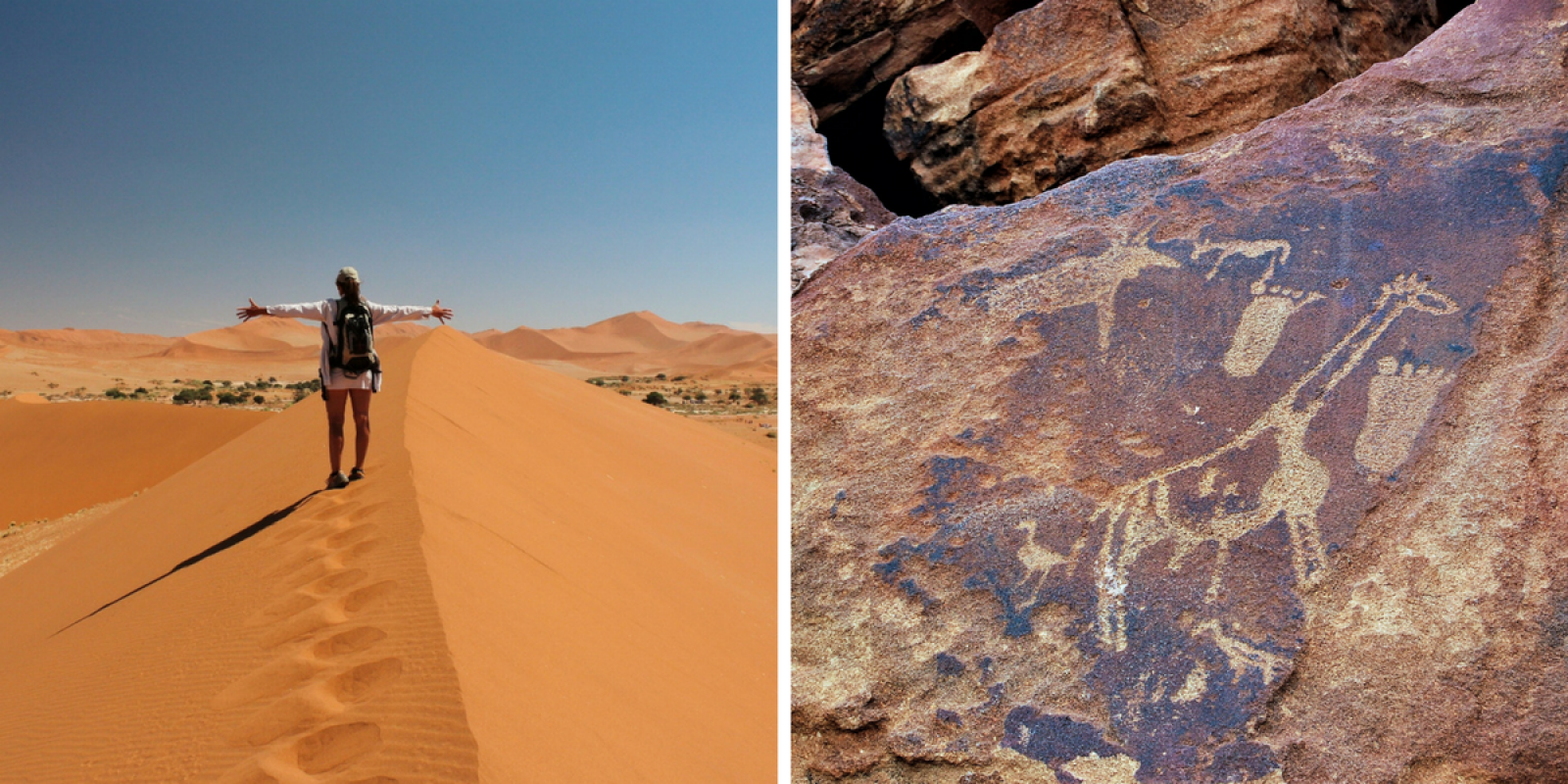 Peintures et gravures primitives à Twyfelfontein