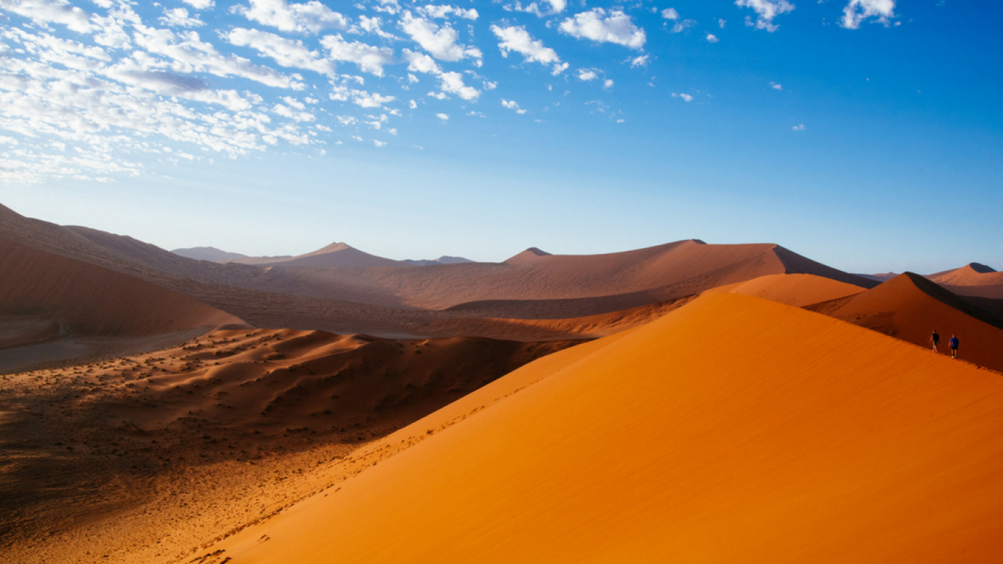 Des dunes à perte de vue !