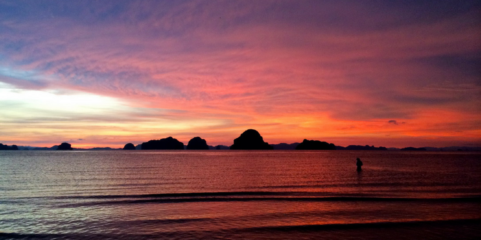 Des couchers de soleil unique ! 