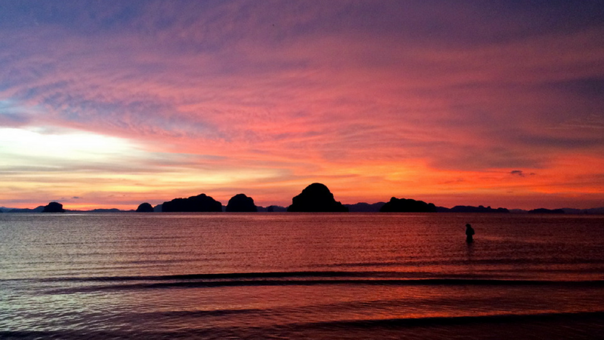 Des couchers de soleil unique !