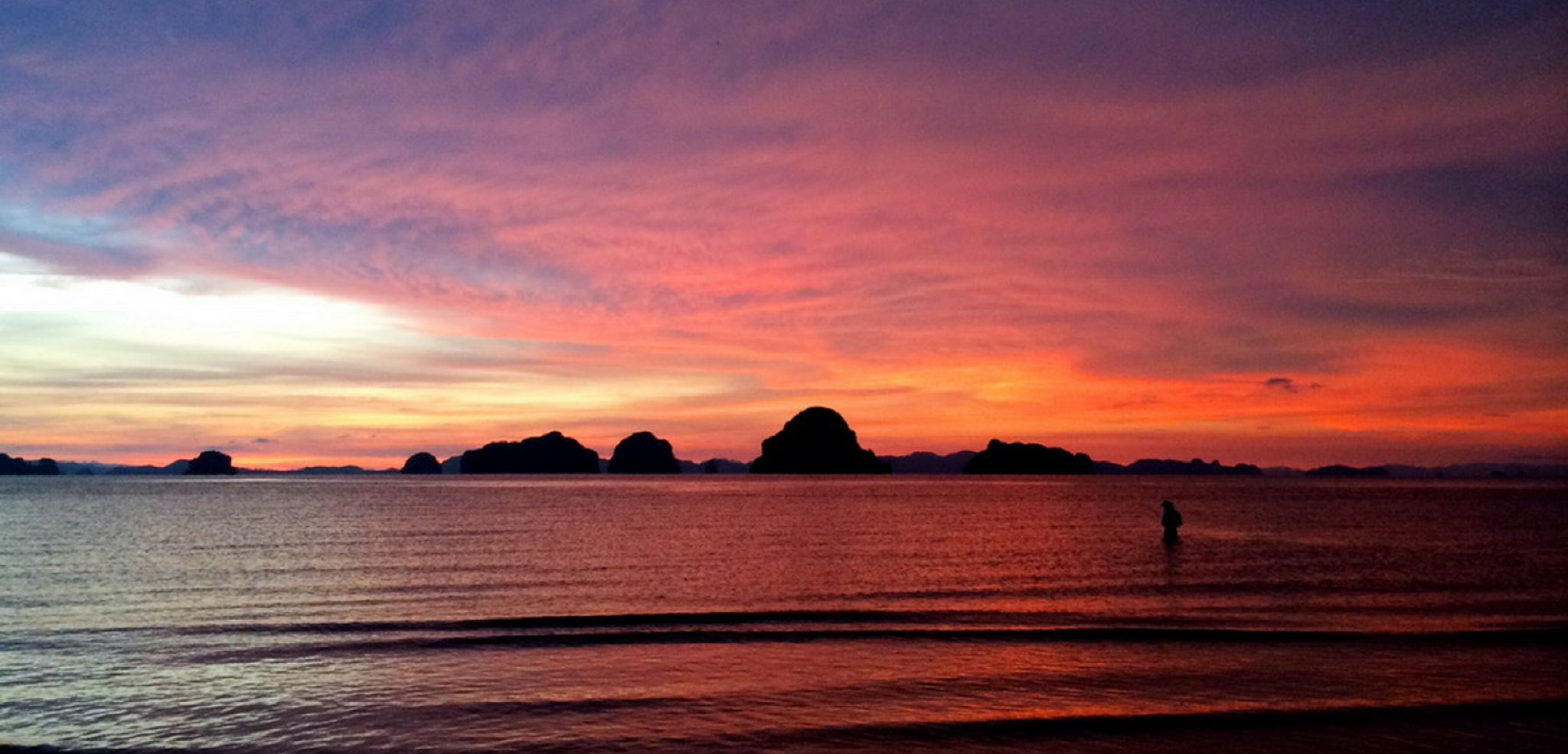 Des couchers de soleil unique !