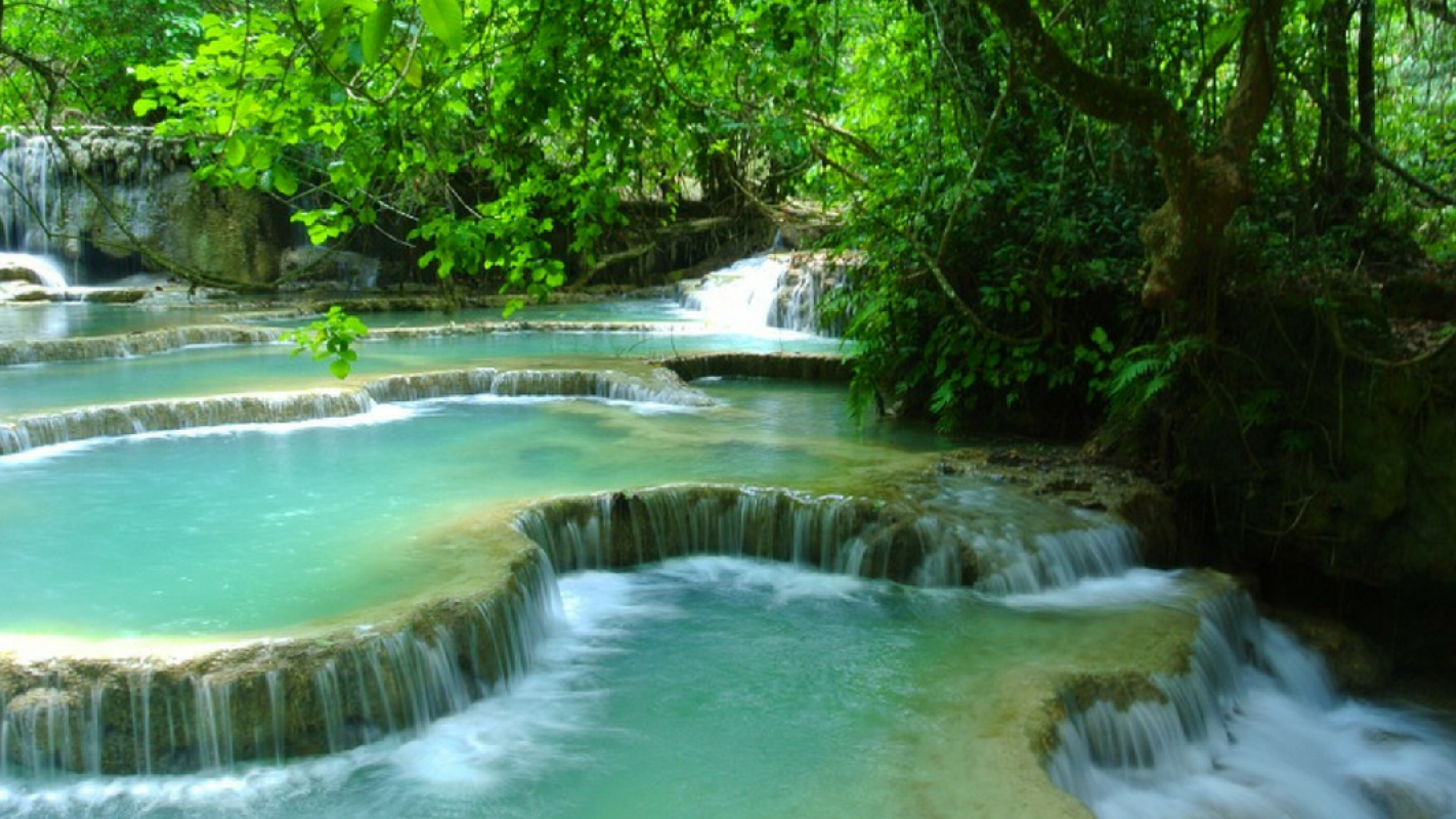 Les chutes de Kuang Si